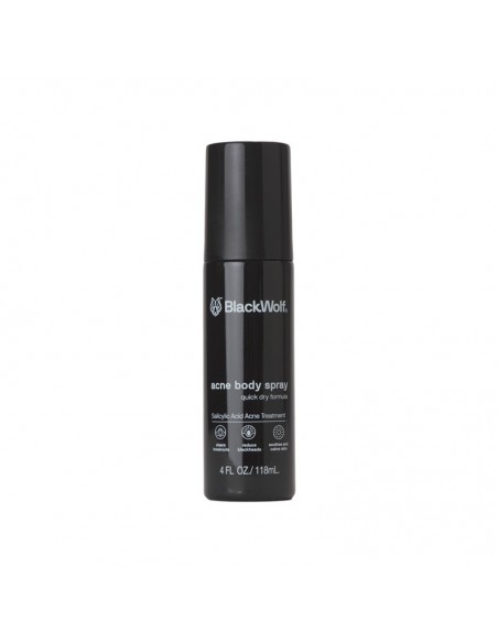 Black Wolf - Acne Body Spray - 118ml @ BarberKing.ca