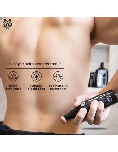 Black Wolf - Acne Body Spray - 118ml @ BarberKing.ca