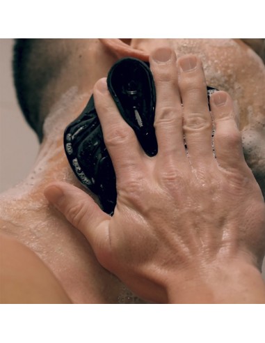 Black Wolf - Silicone Body Scrubber @ BarberKing.ca