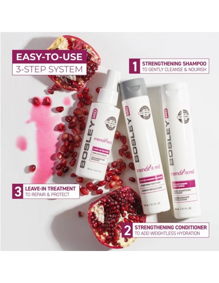 BosleyMD mendXtend - Strengthening Conditioner - 300ml @ BarberKing.ca