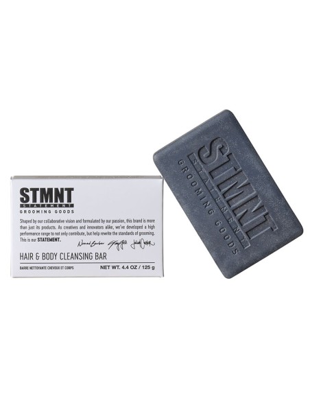 STMNT - Hair & Body Cleansing Bar - 125g @ BarberKing.ca