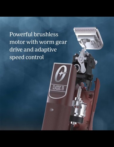 Oster Clipper - Cordless Classic 76 Burgundy @ BarberKing.ca
