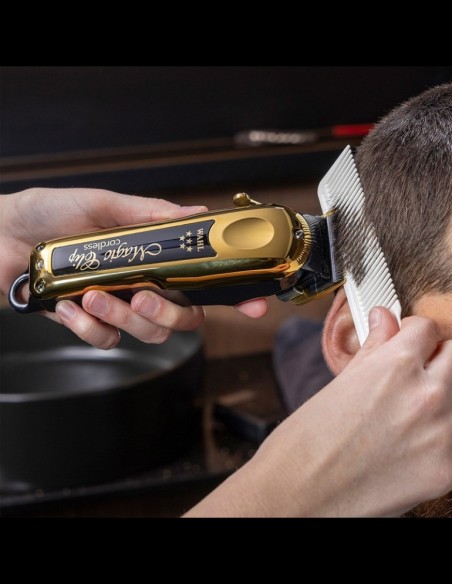 Wahl Clipper - 5 Star Cordless Magic Clip Gold @ BarberKing.ca