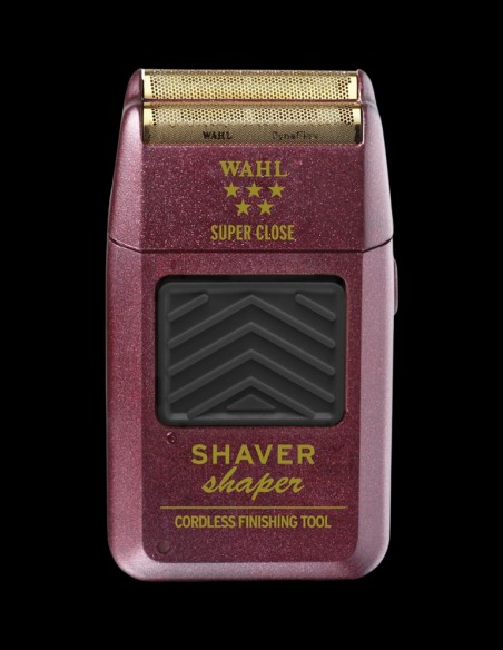 Wahl Shaver - 5 Star Super Close Shaver Shaper Burgundy @ BarberKing.ca