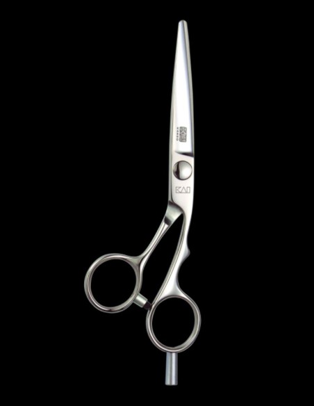 Kasho Scissors - Silver Series Offset 5.5 @ BarberKing.ca