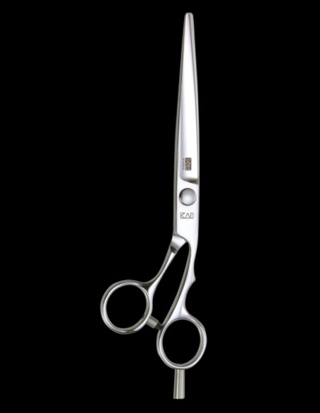Kasho Scissors - Silver Series Offset 6.5 @ BarberKing.ca