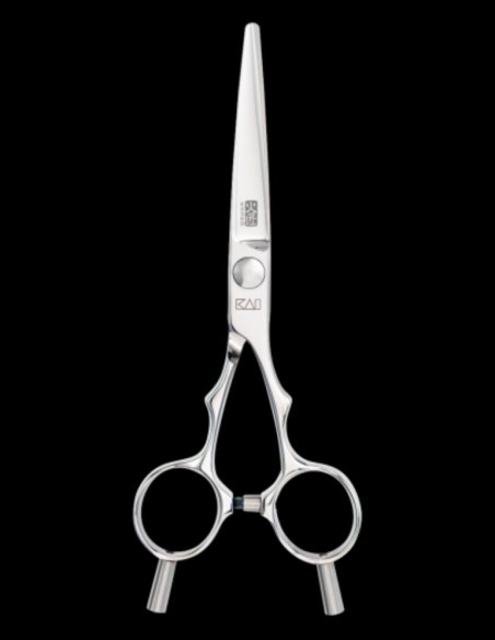 Kasho Scissors - Silver Series Straight 5.5 @ BarberKing.ca