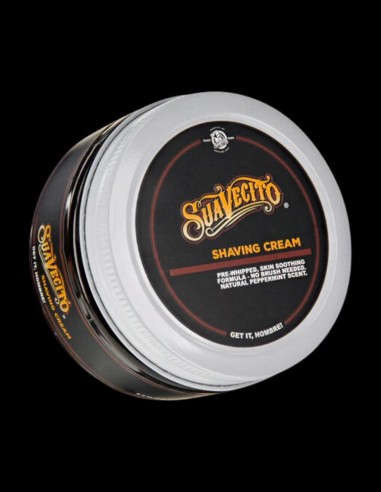 Suavecito - Shaving Cream - 8oz @ BarberKing.ca