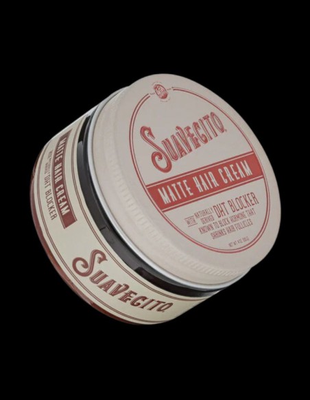 Suavecito - Matte Hair Cream with DHT Blocker - 113g @ BarberKing.ca