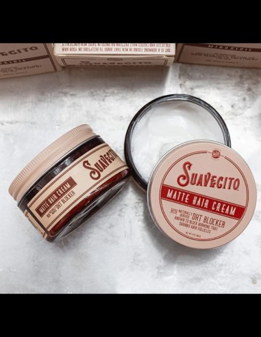 Suavecito - Matte Hair Cream with DHT Blocker - 113g @ BarberKing.ca