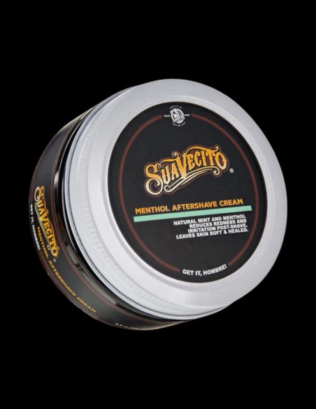 Suavecito - Menthol Aftershave Cream - 8oz @ BarberKing.ca