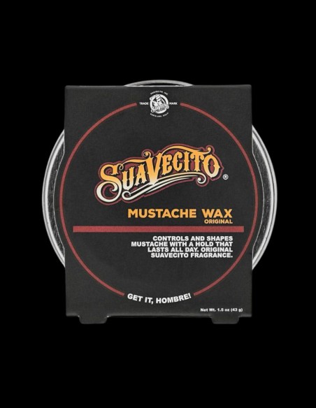 Suavecito - Moustache Wax Original - 43g @ BarberKing.ca