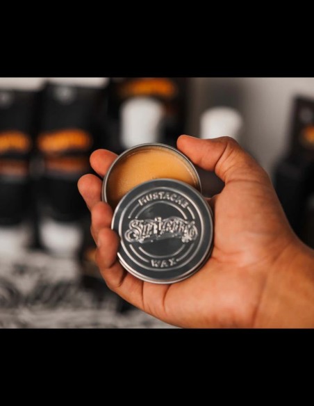Suavecito - Moustache Wax Whiskey Bar - 43g @ BarberKing.ca