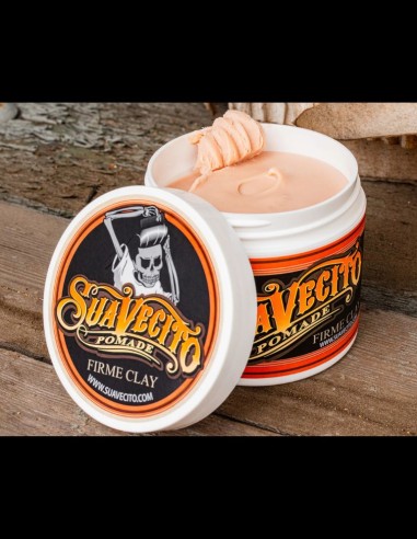 Suavecito - Firme Clay Pomade - 113g @ BarberKing.ca
