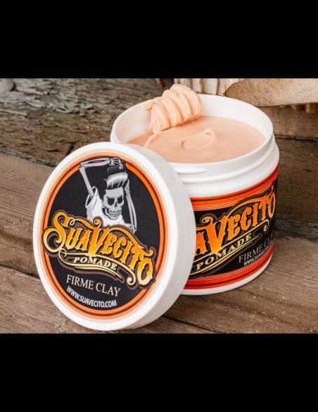 Suavecito - Firme Clay Pomade - 113g @ BarberKing.ca