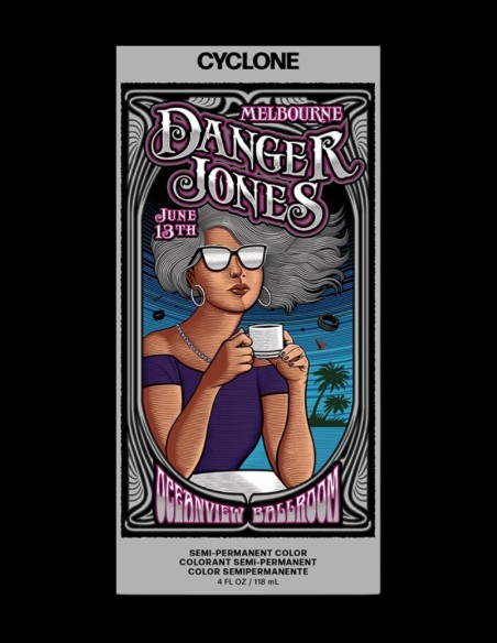 Danger Jones - Hair Color - Cyclone @ BarberKing.ca