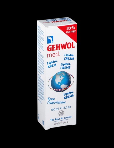 Gehwol - Med Lipidro Cream - 100ml @ BarberKing.ca