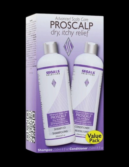 Segals - ProScalp Dry Itchy Scalp Relief - 250ml Duo @ BarberKing.ca
