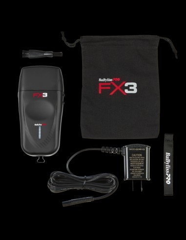 BaBylissPRO - FX3 High Speed Double Foil Shaver @ BarberKing.ca