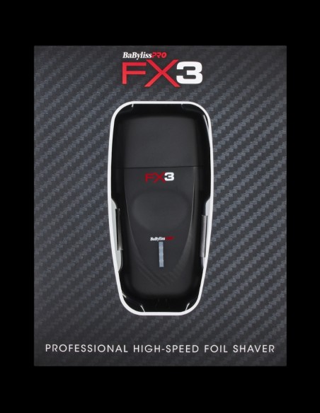 BaBylissPRO - FX3 High Speed Double Foil Shaver @ BarberKing.ca