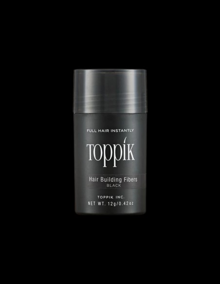 Toppik - Hair Building Fibers Black - 12g @ BarberKing.ca