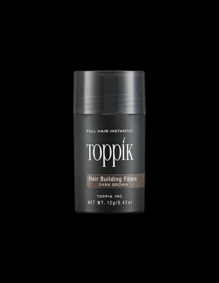 Toppik - Hair Building Fibers Dark Brown - 12g @ BarberKing.ca