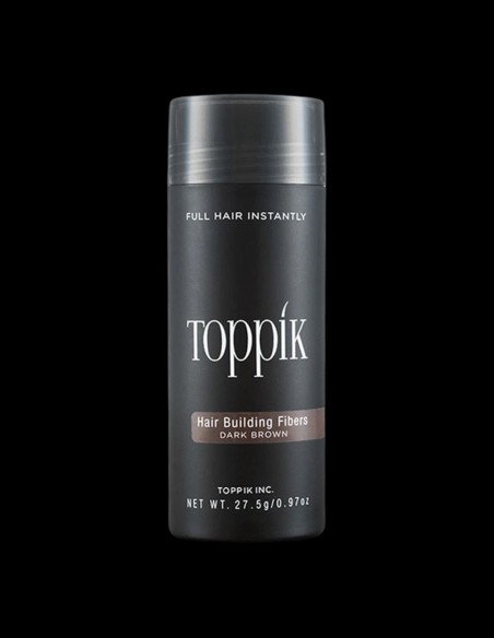 Toppik - Hair Building Fibers Dark Brown - 27.5g @ BarberKing.ca
