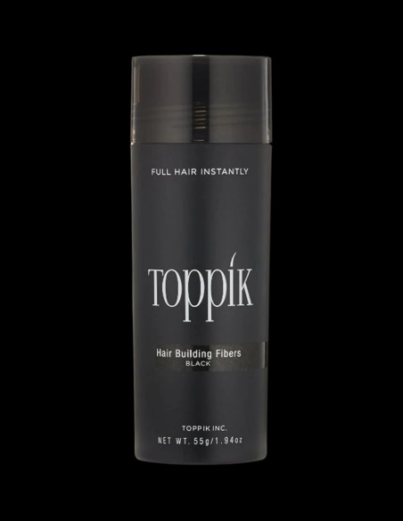 Toppik - Hair Building Fibers Black - 55g @ BarberKing.ca
