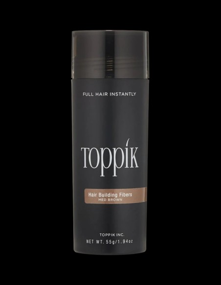 Toppik - Hair Building Fibers Medium Brown - 55g @ BarberKing.ca