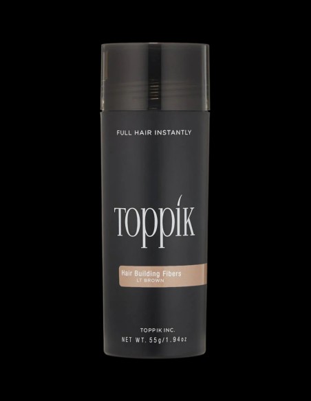 Toppik - Hair Building Fibers Light Brown - 55g @ BarberKing.ca