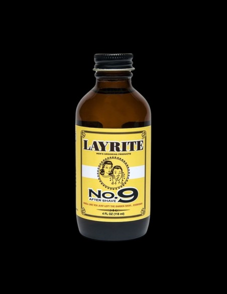 Layrite - No.9 Bay Rum Aftershave - 118ml @ BarberKing.ca
