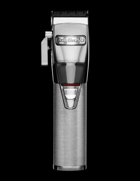 BabylissPRO Clipper - SilverFX All-Metal Lithium @ BarberKing.ca