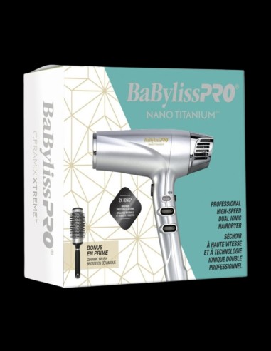 BaBylissPRO Hairdryer - Stella 9100C Duo Ionic High Speed Dryer @ BarberKing.ca