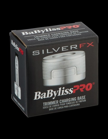 BabylissPRO Trimmer Base - SilverFX Charging Base @ BarberKing.ca