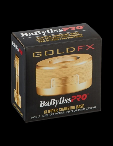 BabylissPRO Clipper Base - GoldFX Charging Base @ BarberKing.ca
