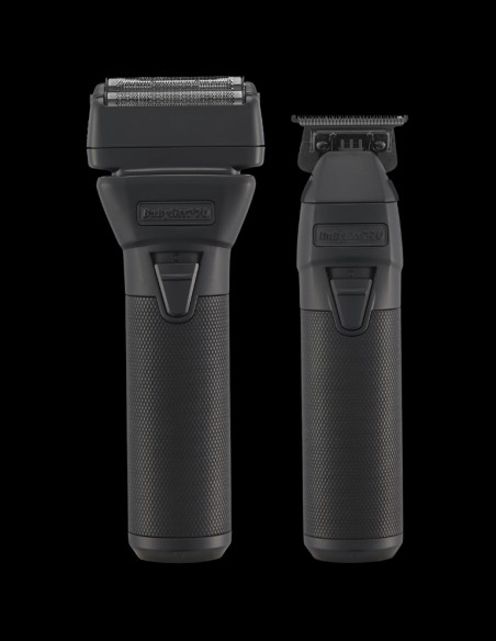 BaBylissPRO - FXONE BLACKFX Trimmer & Double-Foil Shaver Set @ BarberKing.ca