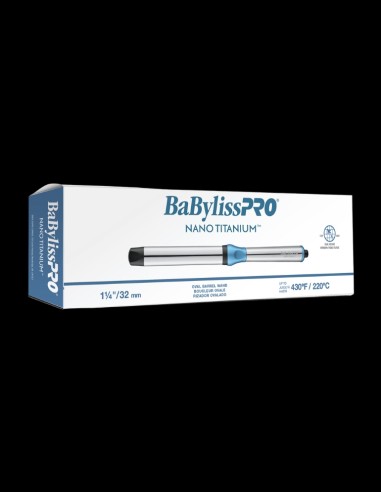 BaBylissPRO - Nano Titanium Oval Barrel Curling Wand 1-1/4In @ BarberKing.ca