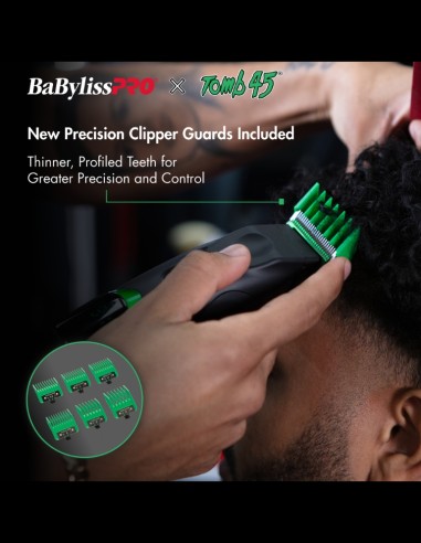 BaBylissPRO - Tomb45® Wireless-Charging Clipper @ BarberKing.ca