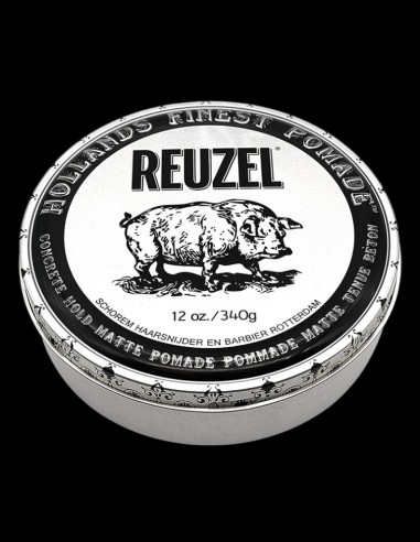Reuzel - Concrete Hold Matte Pomade - 340g @ BarberKing.ca