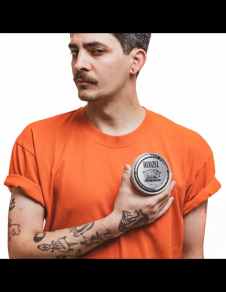 Reuzel - Concrete Hold Matte Pomade - 35g @ BarberKing.ca