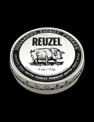 Reuzel - Concrete Hold Matte Pomade - 113g @ BarberKing.ca