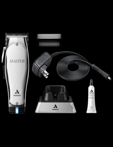 Andis - Master Cordless Lithium Ion Clipper @ BarberKing.ca