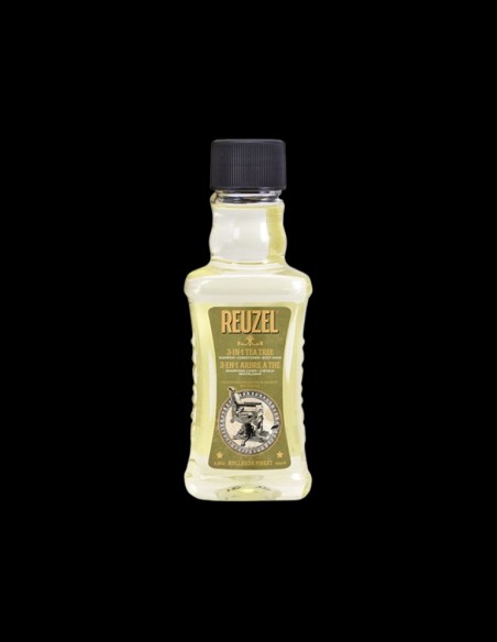 Reuzel - 3-In-1 Tea Tree Shampoo, Conditioner & Bodywash - 100ml @ BarberKing.ca