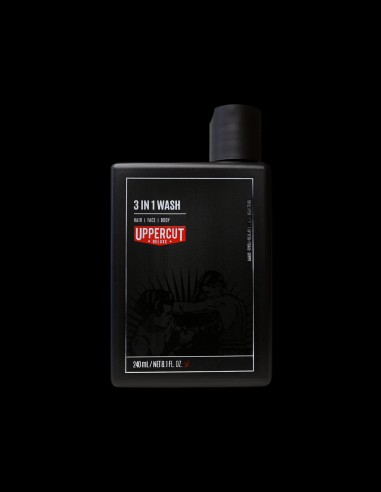 Uppercut Deluxe - 3-in-1 Wash - 240ml @ BarberKing.ca