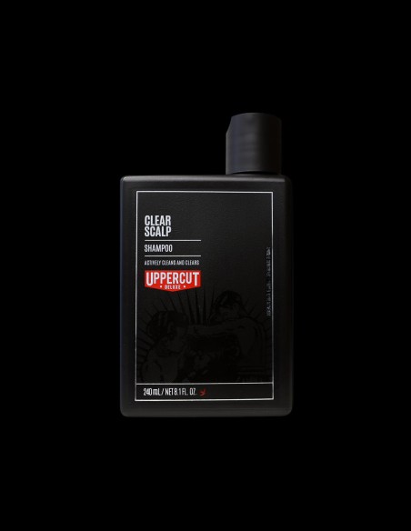 Uppercut Deluxe - Clear Scalp Shampoo - 240ml @ BarberKing.ca