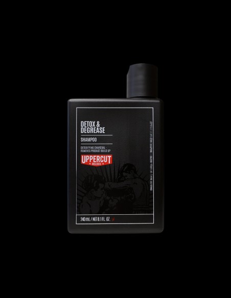 Uppercut Deluxe - Detox and Degrease Shampoo - 240ml @ BarberKing.ca