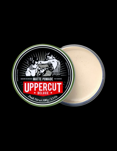 Uppercut Deluxe - Matte Pomade - 100g @ BarberKing.ca