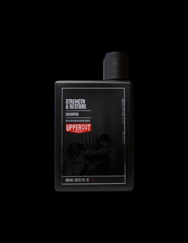 Uppercut Deluxe - Strength & Restore Shampoo - 240ml @ BarberKing.ca