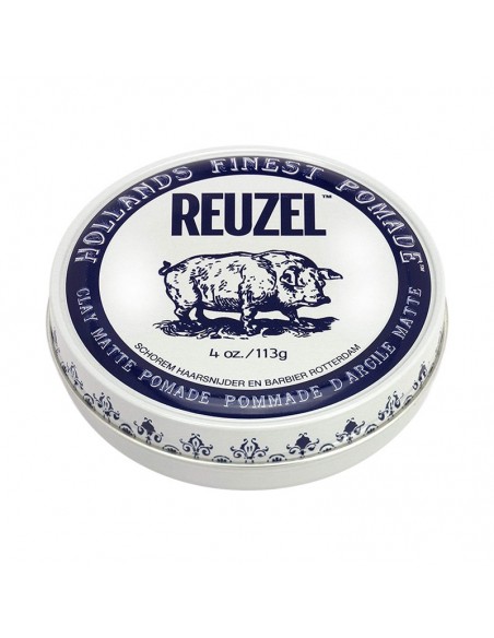 Reuzel - Clay Matte Pomade - 113g @ BarberKing.ca