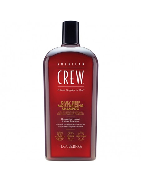 American Crew - Daily Deep Moisturizing Shampoo - 1000ml @ BarberKing.ca